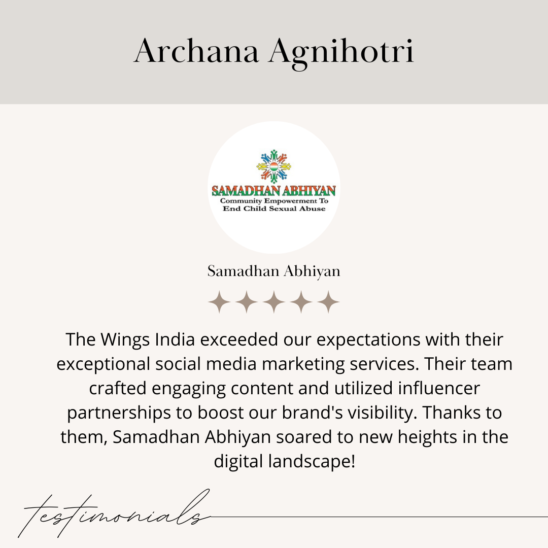 Client Testimonial - The Wings India