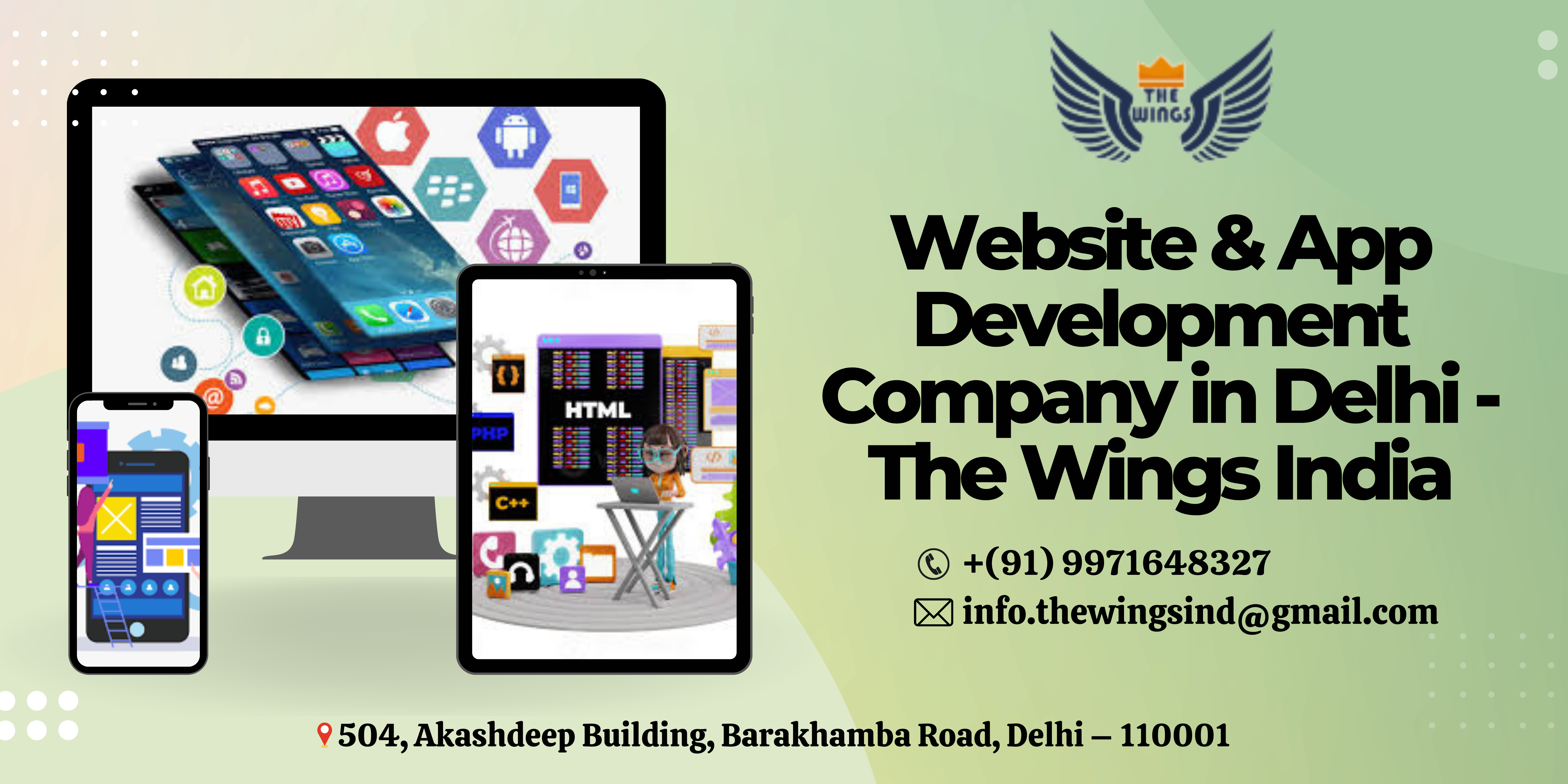 Expert Website & App Development Services | The Wings India