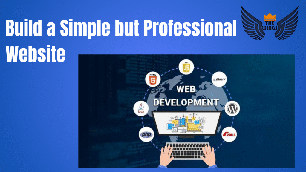 build a professional website to grow businessonline on a budget