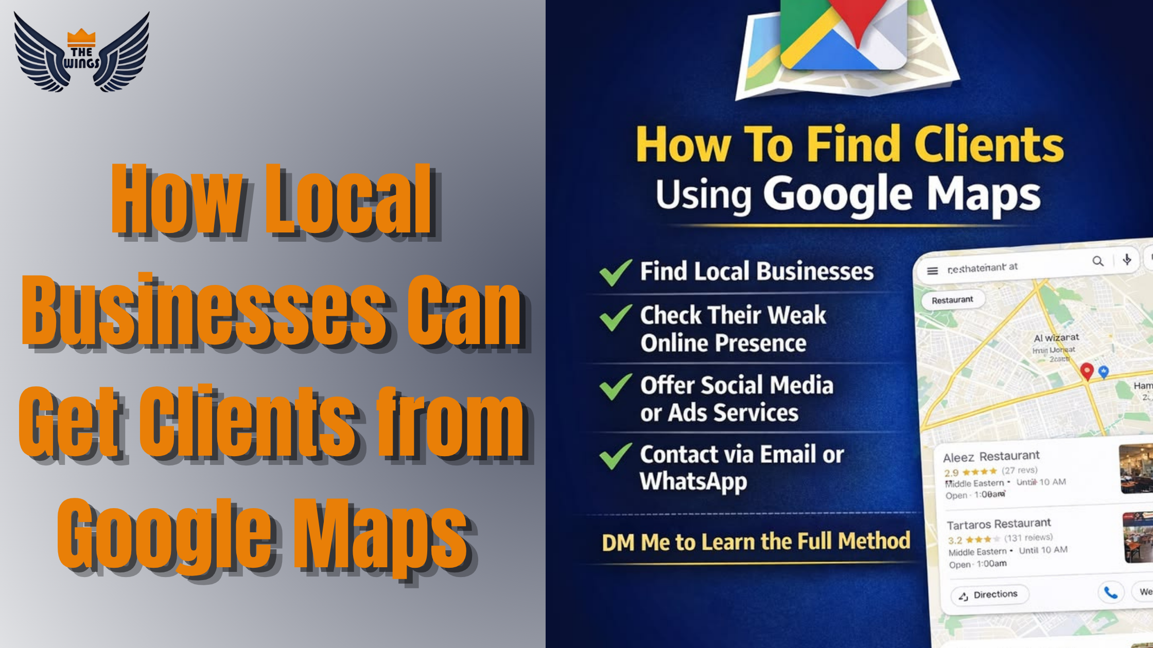 “How local businesses can get clients using Google Maps with lead generation strategy”